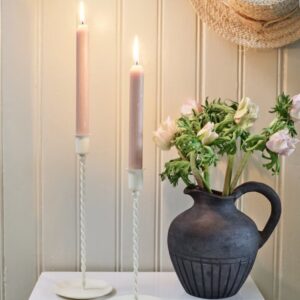 Strömshaga Kaarsenhouder Estelle Hoog Off-White | 27cm