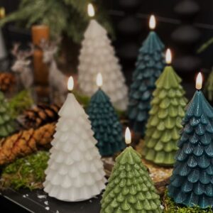 Deluxe HomeArt LED Candle Christmas Tree White | Kerstboom | 11cm