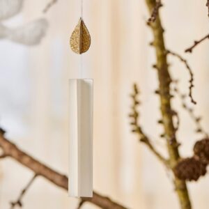 Kerstboomhanger kaars met glittervlam | IB Laursen