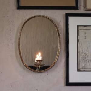 Spiegel met kandelaar Louise | Strömshaga